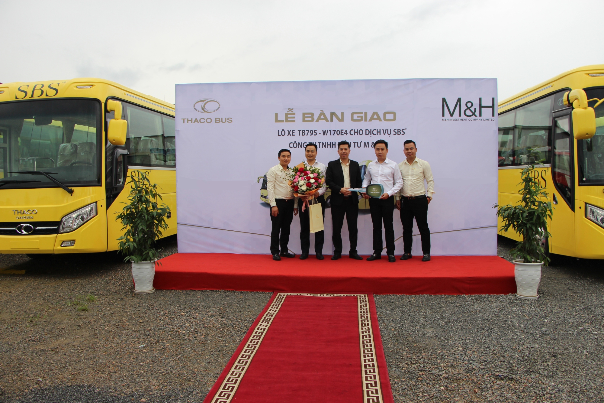 The Ceremony Of Handover SBS BUS In Hanoi