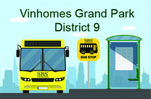 Opening Bus Stop Station At Vinhome Grand Park District 9