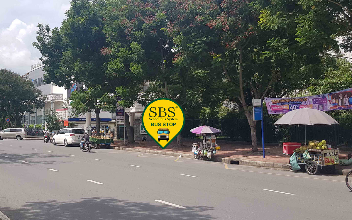 Bus stop station Phap Viet – District 7