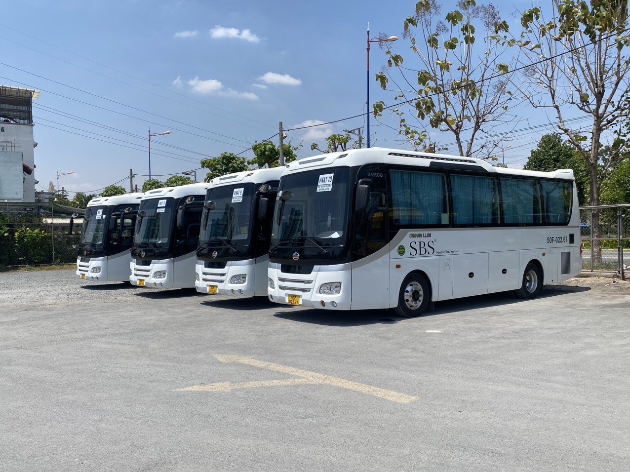 Dịch vụ thuê xe 29 chỗ dài hạn dành cho doanh nghiệp - SBS Transport