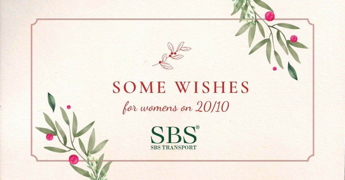 Some wishes on Vietnamese Women's Day 20/10 - SBS Transport